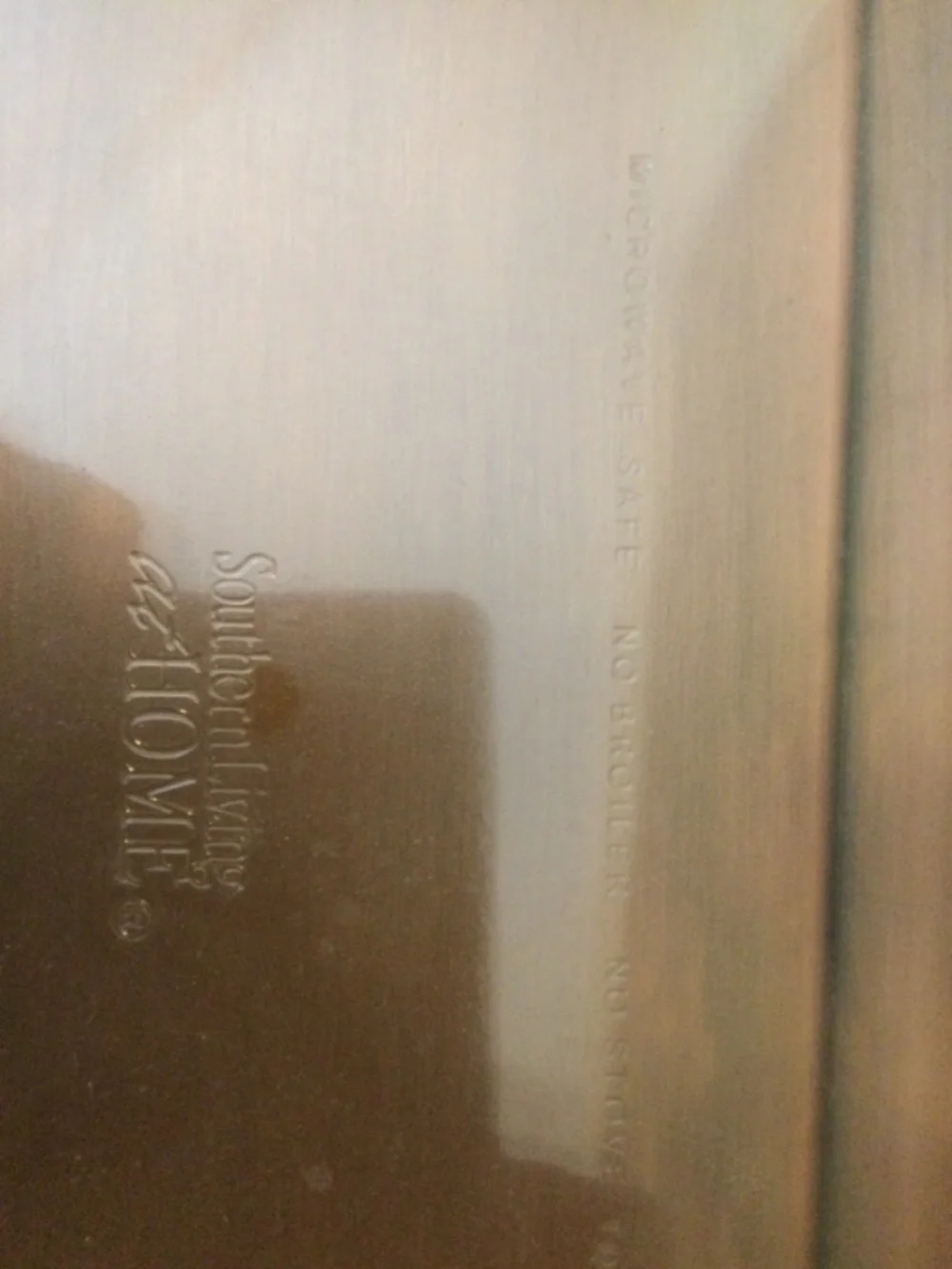 Southern Living Home Hammered Copper Serving Pan & Brass Stand Preowned